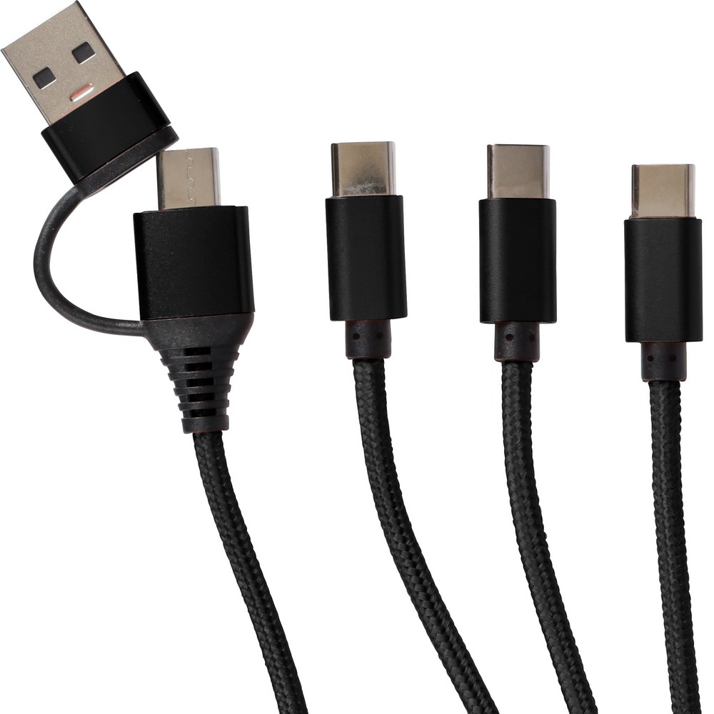 Kabel do ładowania 6 w 1 Czarny VB331-03 (7)