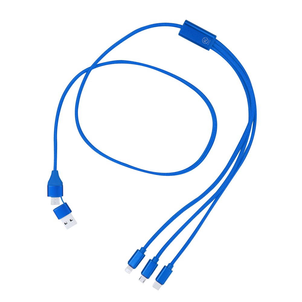 Kabel do ładowania z aluminium z recyklingu Niebieski VA620-11 (1)