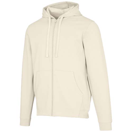 Jasper bluza unisex z kapturem z materiału organicznego pochodzącego z recyklingu z certyfikatem OCS, o gramaturze 280 g/m² Piaskowiec 3966606A 