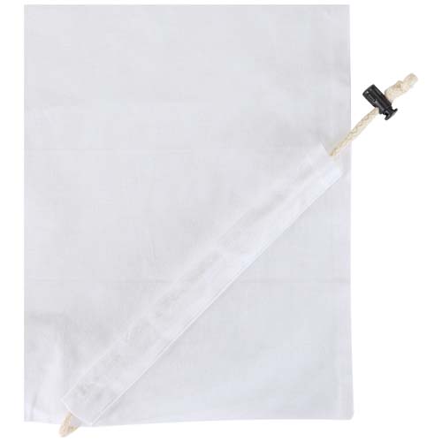 Madras Blend - torba na zakupy, wykonana z recyklingowanej baweły o gramaturze 140 g/m² posiadającej certyfikat GRS, składana Biały 12080501 (6)
