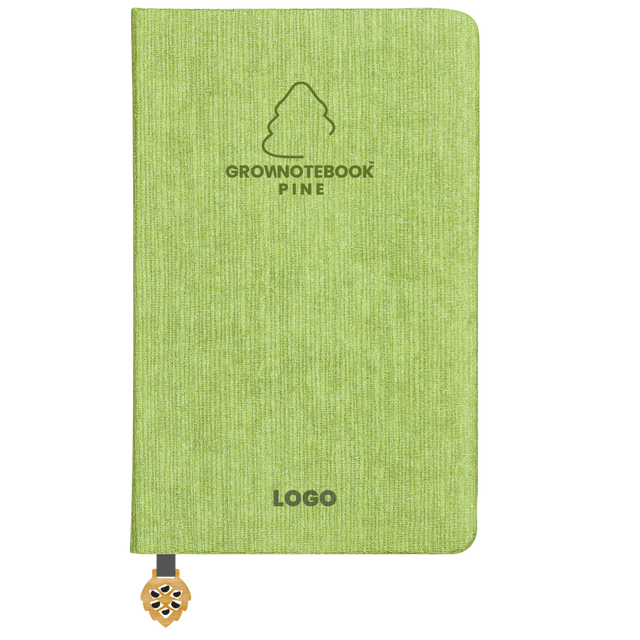 Gadżet reklamowy - 50x Notatnik Grow z zawieszką
