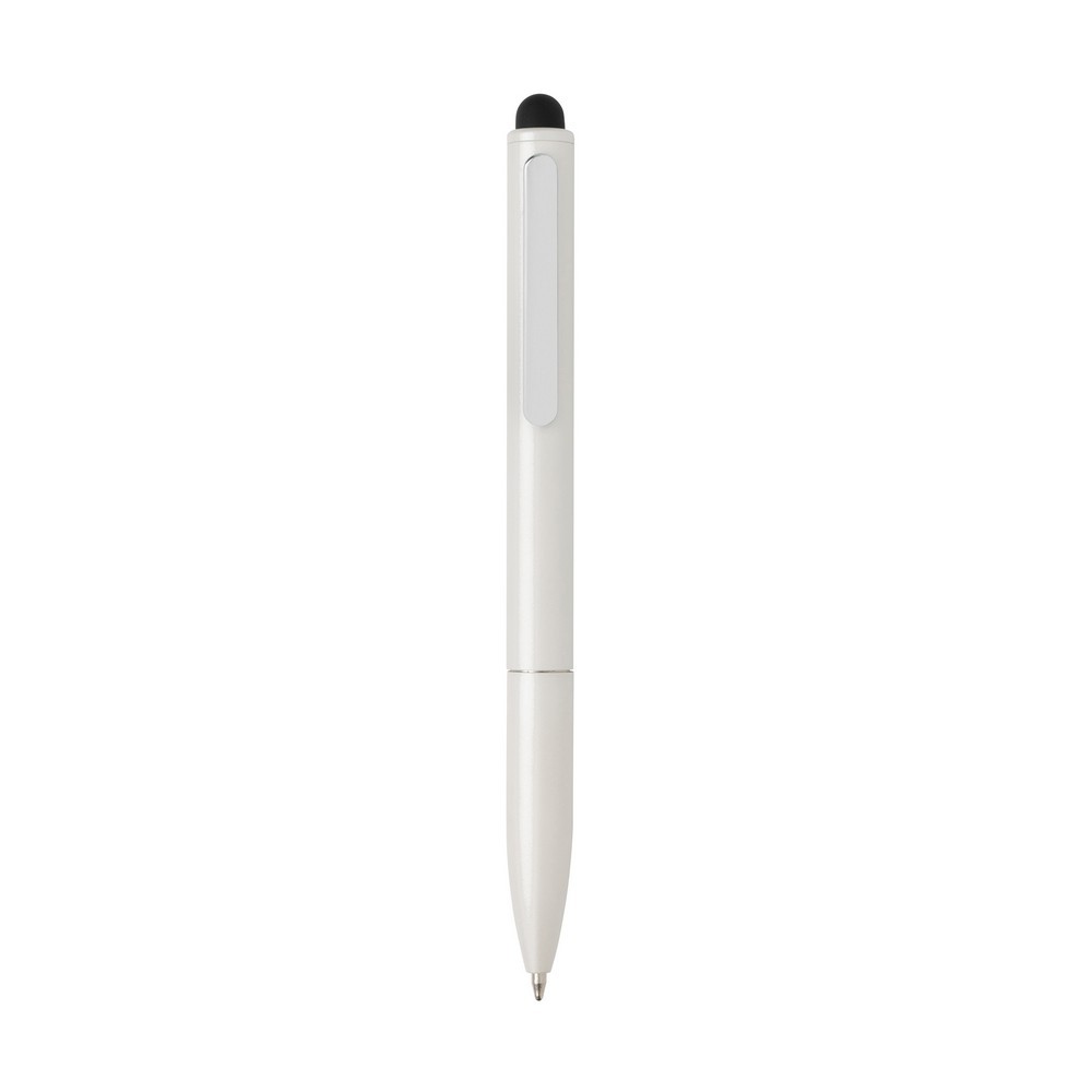 Długopis, touch pen Kymi, aluminium z recyklingu Biały P611.233 (1)