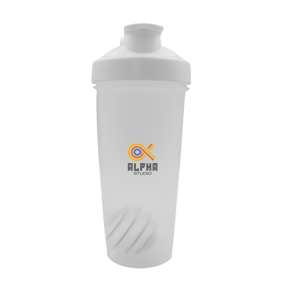 Butelka sportowa 750 ml, shaker | Urelles Biały VA102-02 (2)