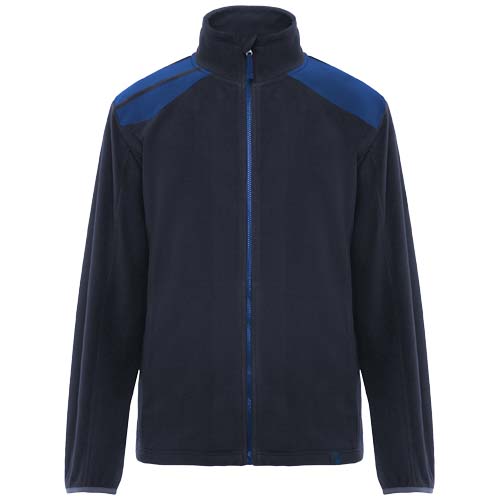 Terrano kurtka unisex z mikropolaru Granatowy-Królewski niebieski R8412E31 