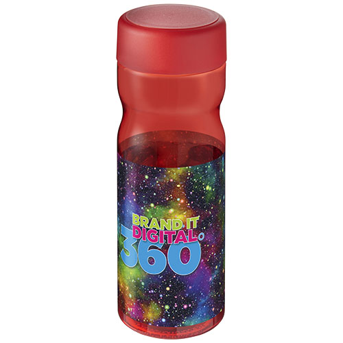 Bidon H2O Active® Base Tritan™ o pojemności 650 ml z zakrętką Czerwony-Czerwony 21043804 (1)