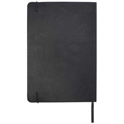 Legato Elegance zestaw notatnik A5 w twardej okładce z długopisem żelowym Czarny-Czarny 10625890 (4)
