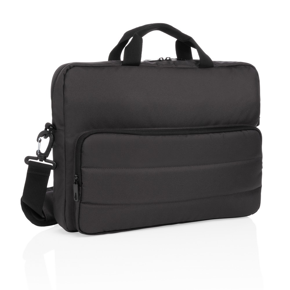 Torba na laptopa 15,6" AWARE™ RPET Czarny P730.041 (7)