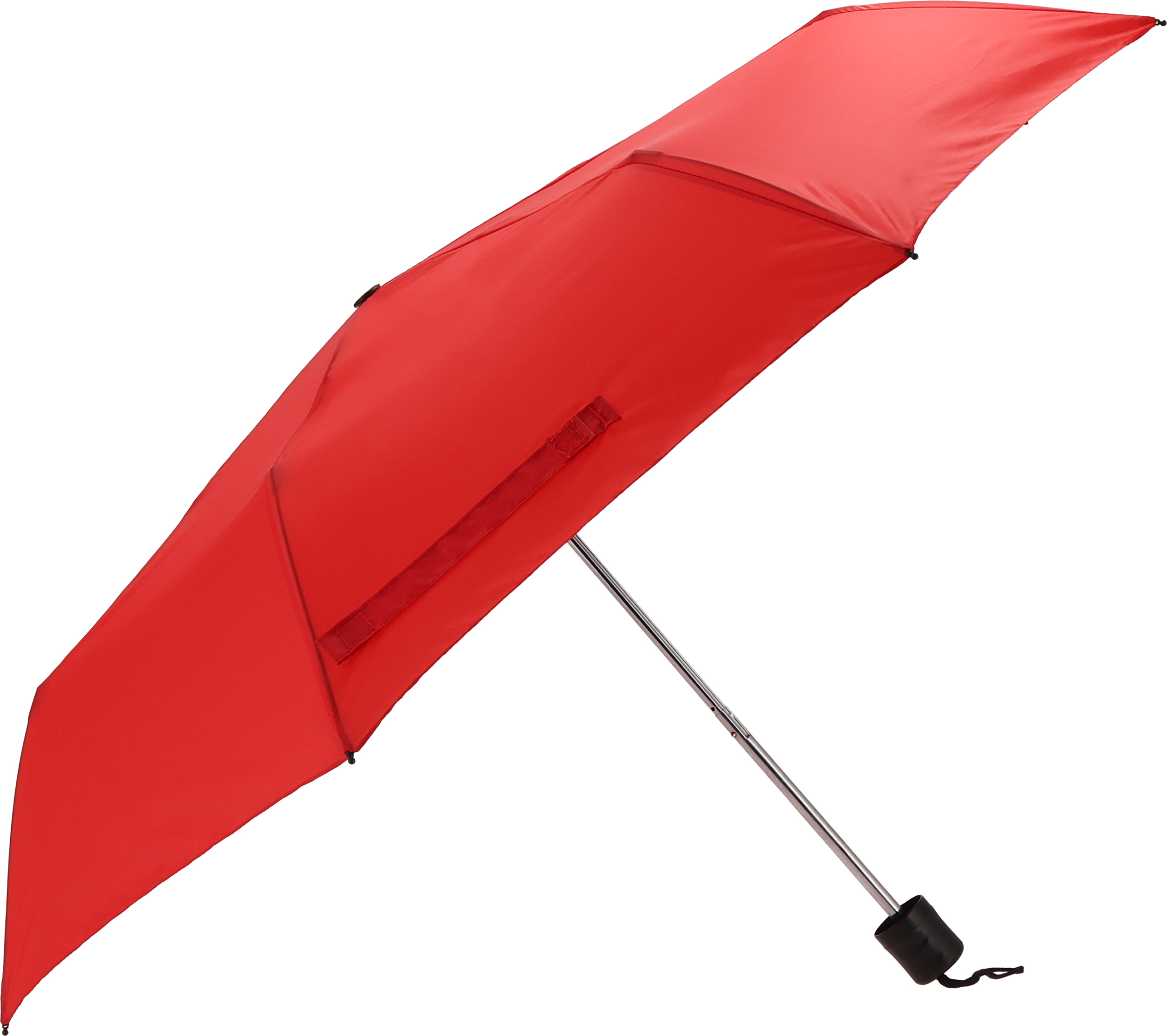 Parasol manualny rPET Ø98 cm NORTHAMPTON Czerwony 433605 (1)
