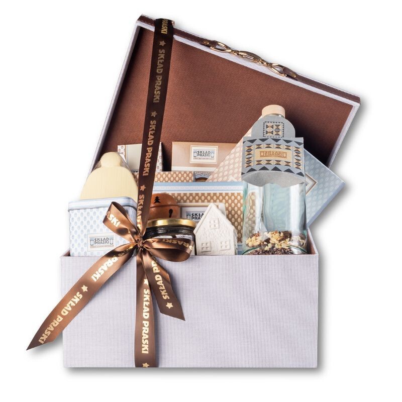 Skrzynia Awangarda * nalewka DIY Xmas Wielokolorowy NAS0608 