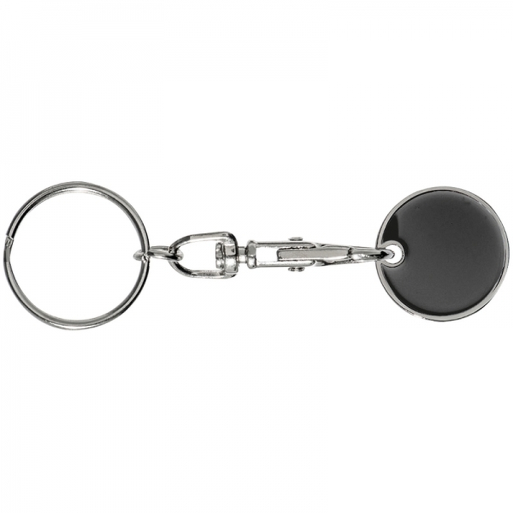 Brelok metalowy z żetonem ARRAS Czarny 047703 (3)