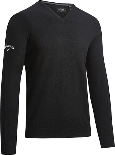 Sweter Męski Dekolt V Welniany Sportowy Black Onyx CW353-806385 
