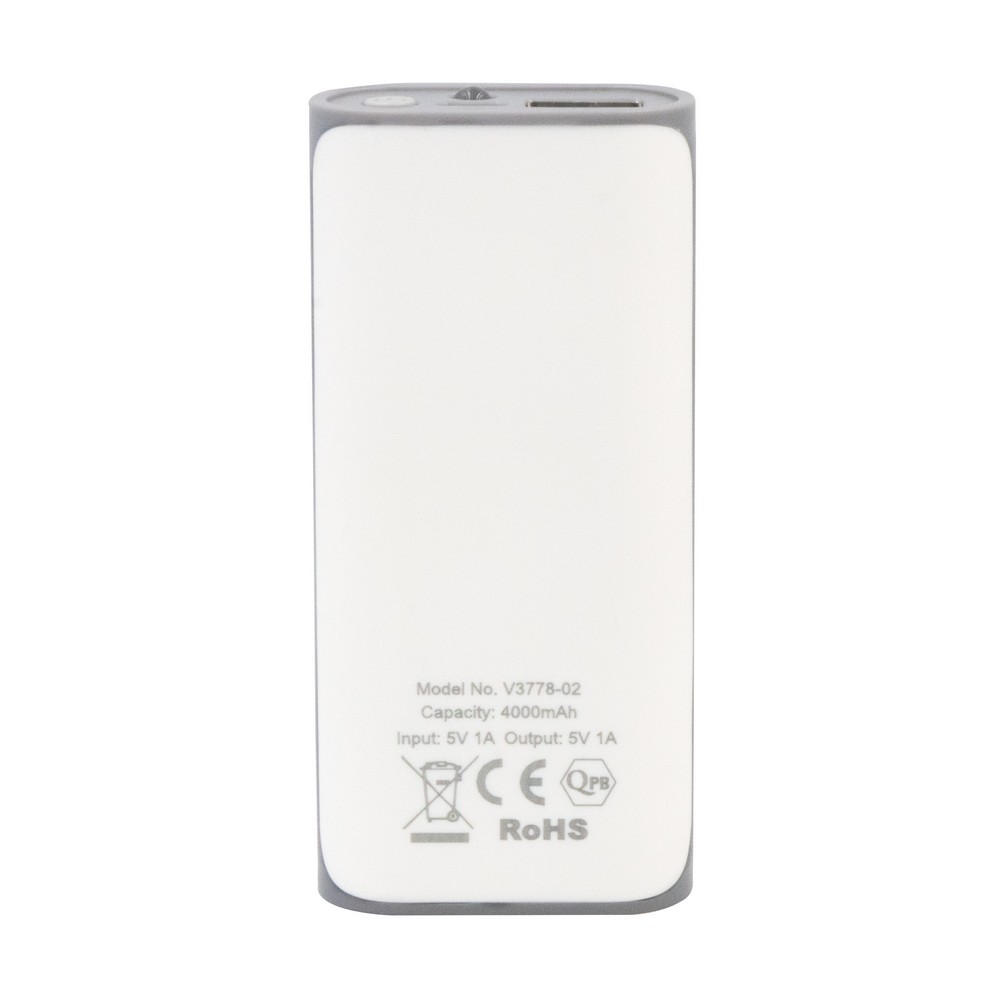 Power bank 4000 mAh | Birch Biały V3778-02 (3)