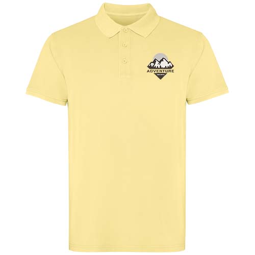 Austral koszulka polo unisex z krótkim rękawem  Żółty R2202D90 (1)