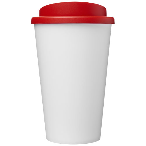 Kubek Americano Eco z recyklingu o pojemności 350 ml Biały-Czerwony 21042216 (2)