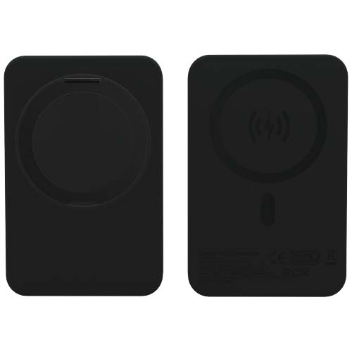 SCX.design P28 powerbank o pojemności 5000 mAh ze składanym pierścieniem Czarny 1PX21890 (2)