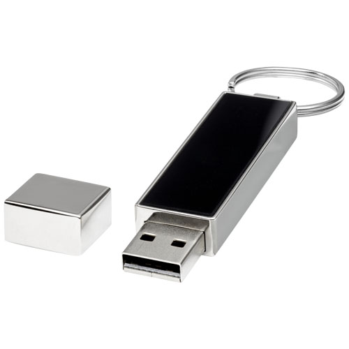 Prostokątna podświetlana pamięć USB Czarny 1Z48490D 