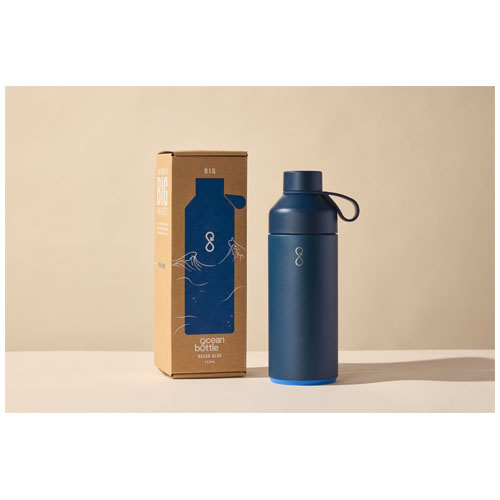 Big Ocean Bottle izolowany próżniowo bidon na wodę o pojemności 1000 ml Oceaniczny niebieski 10075351 (2)