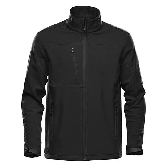 Kurtka Męska Softshell Wodoodporna Oddychająca - Navy & Navy Black ST131-592080 