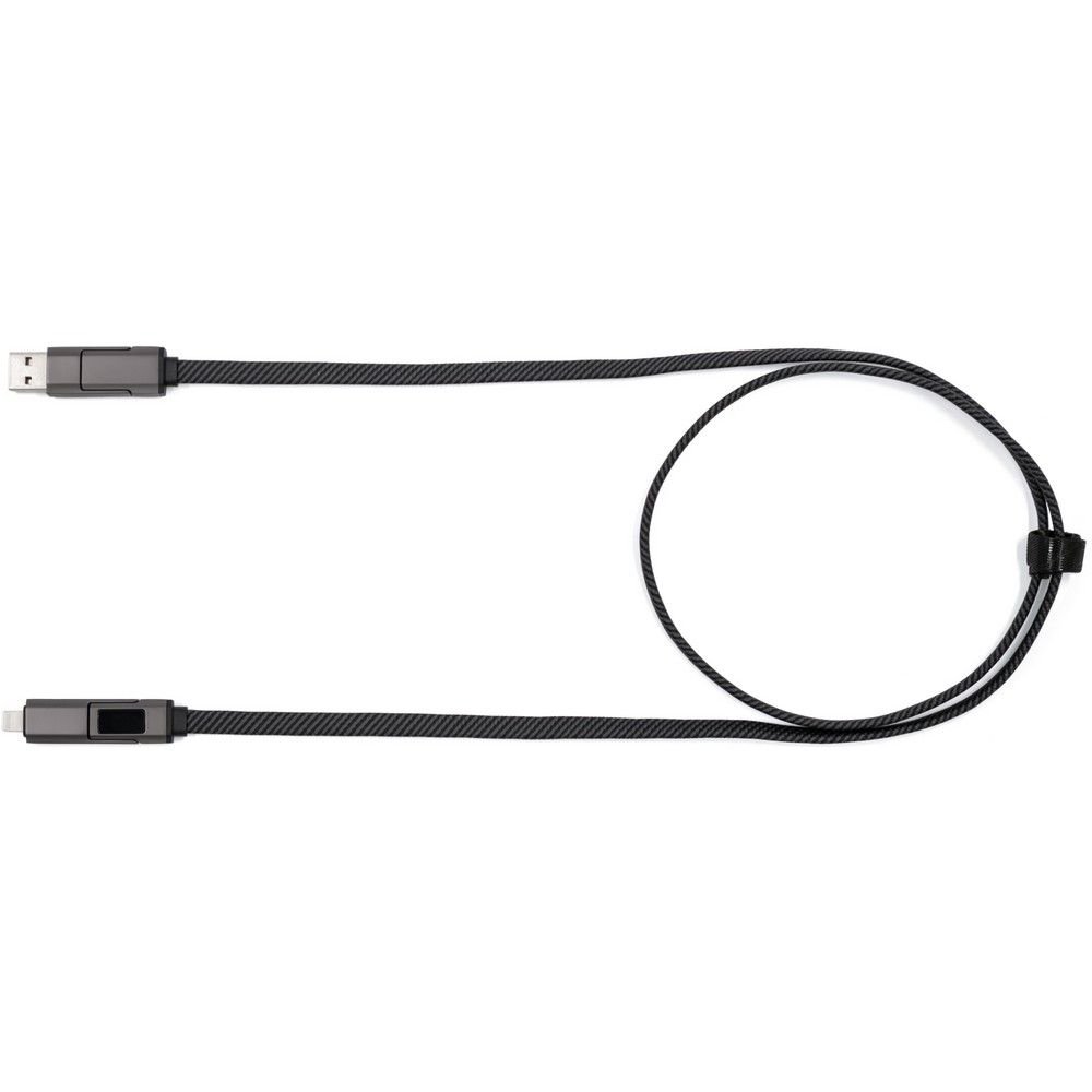 Kabel do ładowania BrandCharger Thor Eco Grafitowy VB194-15 (2)
