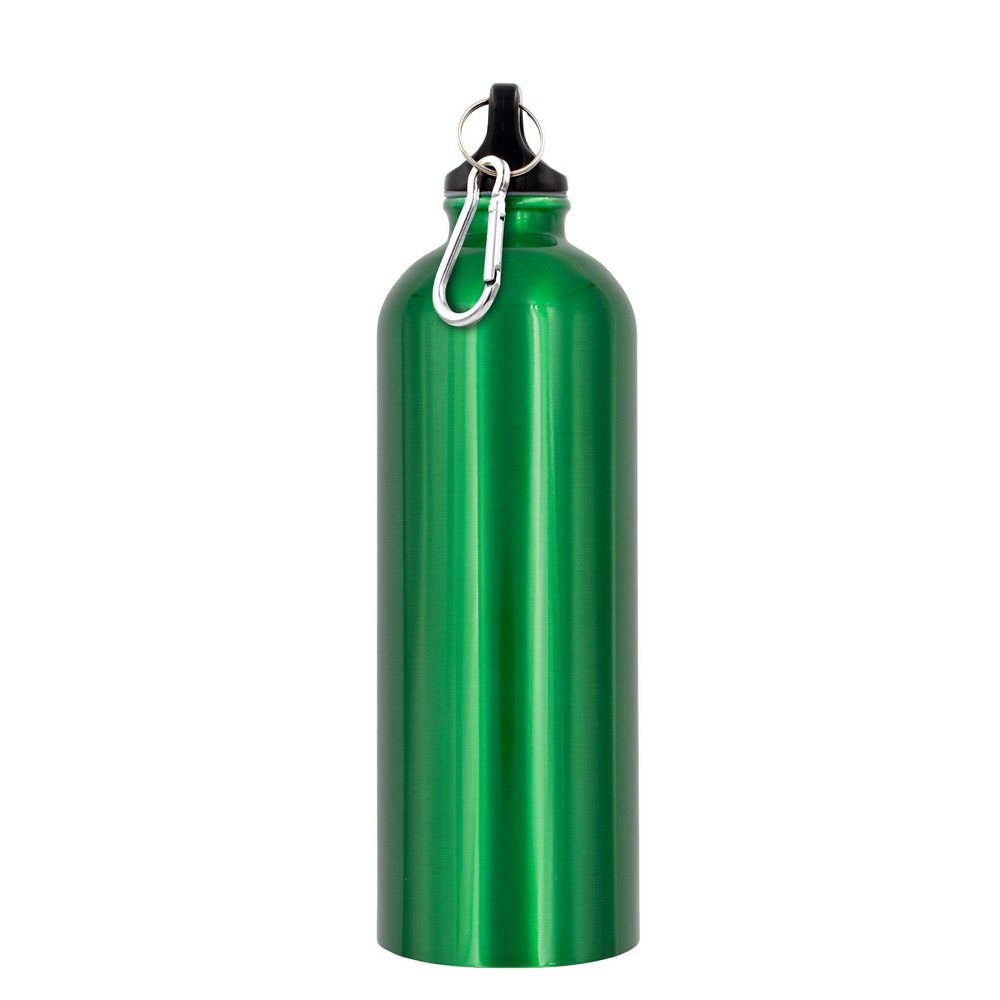 Butelka sportowa 770 ml z karabińczykiem | Laveriano Zielony VA918-06 (3)