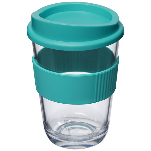 Kubek Americano® Cortado o pojemności 300 ml z uchwytem Akwamarynowy 21009005 