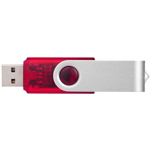 Rotate pendrive wyposażony w interfejs USB 3.0, półprzezroczysty Czerwony 1Z51021L (2)