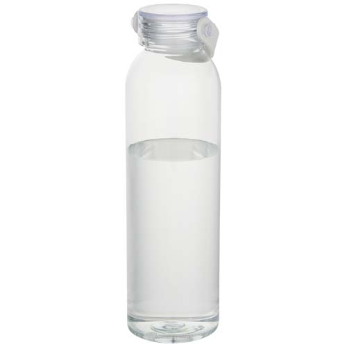 Sky butelka na wodę o pojemności 630 ml z tworzyw sztucznych pochodzących z recyklingu, posiadająca certyfikat RCS  Przezroczysty klarowny 10083601 (3)