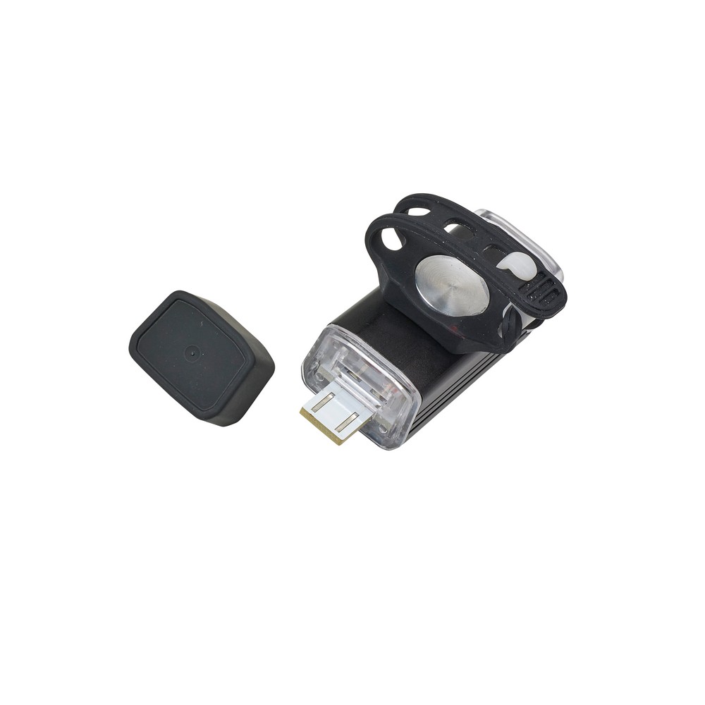 Lampka rowerowa COB Czarny V9734-03 (6)
