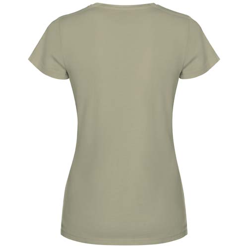 Jamaica koszulka damska z krótkim rękawem Khaki R2201E31 (3)