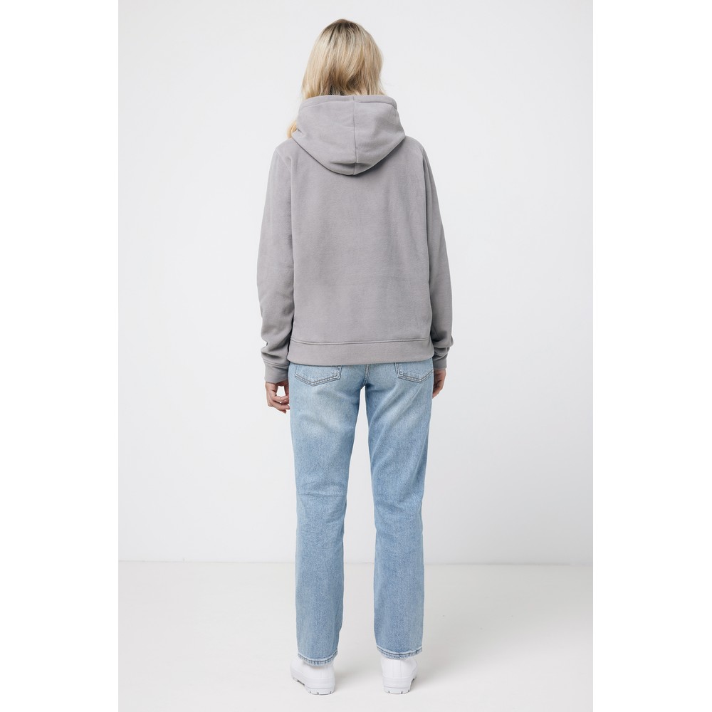Bluza z kapturem z mikropolaru Iqoniq Trivor, RPET Szary T9403.027.M (2)