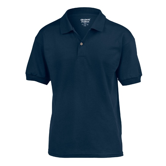 Polo Mlodziezowe Klasyczne DryBlend Odprowadzajace Wilgoc Navy G8800K-507834 