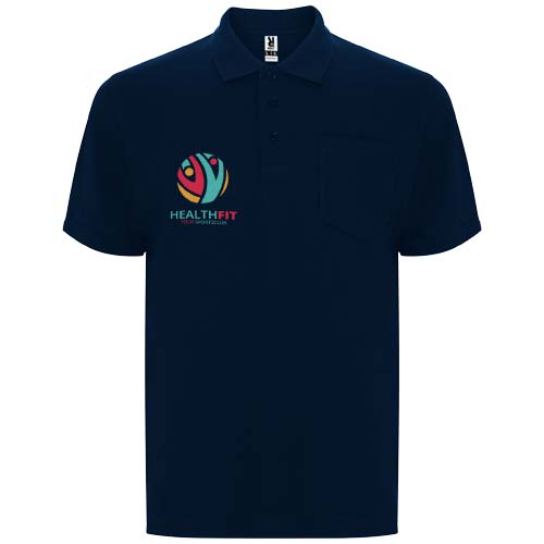 Centauro Premium koszulka polo unisex z krótkim rękawem Navy Blue R66071R1 (1)