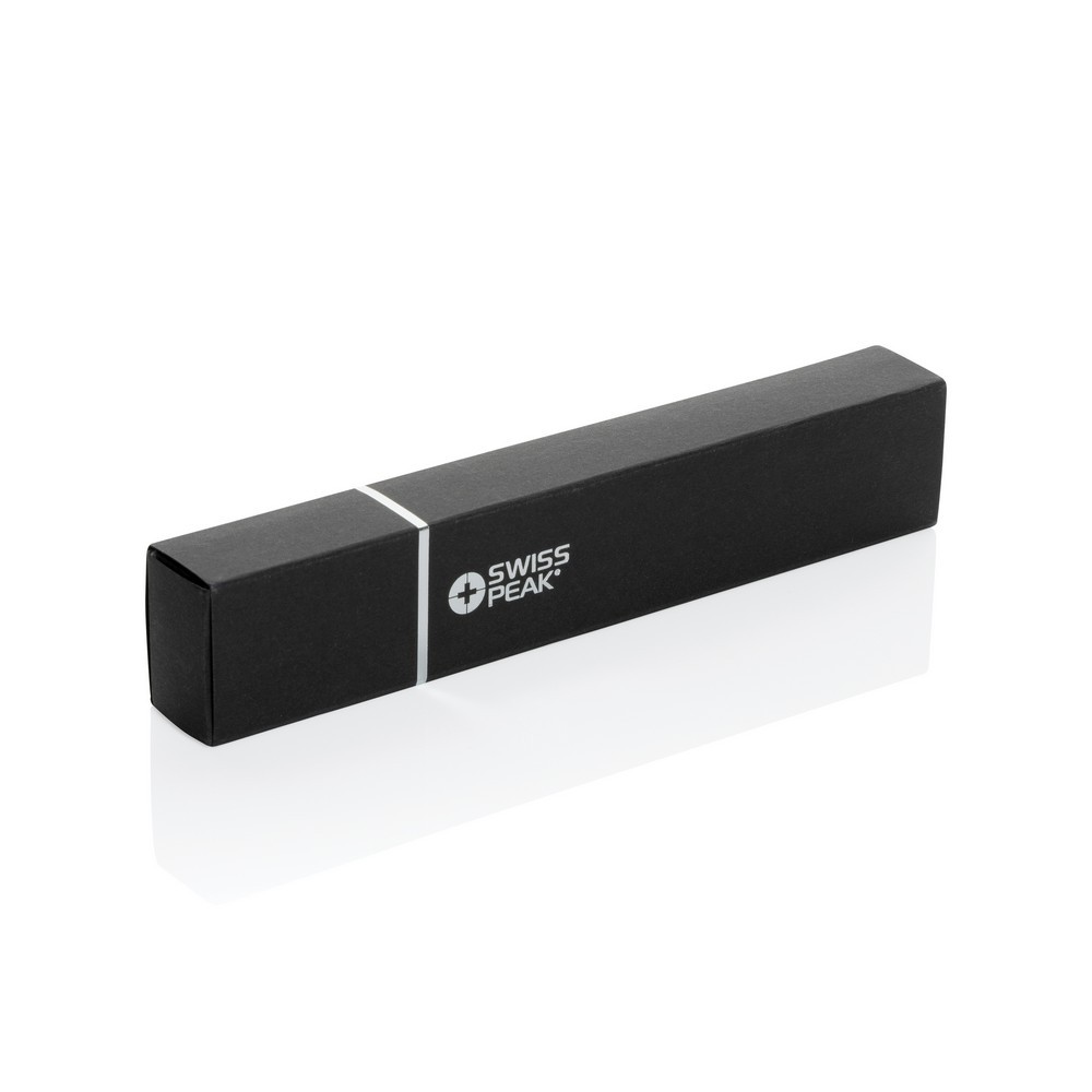 Długopis 2 w 1 Swiss Peak Storm, aluminium z recyklingu Czarny P611.251 (6)