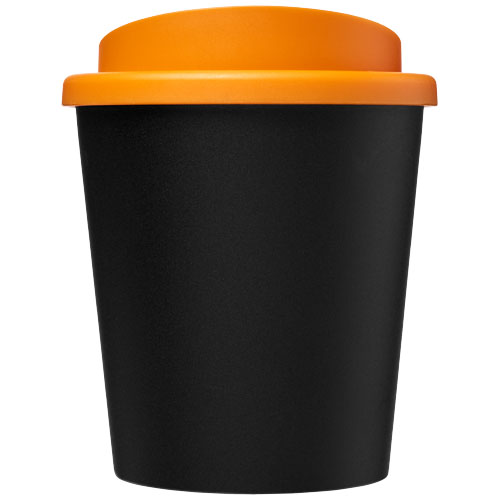 Kubek Americano® Espresso Eco z recyklingu o pojemności 250 ml  Czarny-Pomarańczowy 21045402 (2)