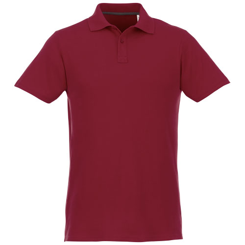 Helios - koszulka męska polo z krótkim rękawem Bordo 38106240 (2)