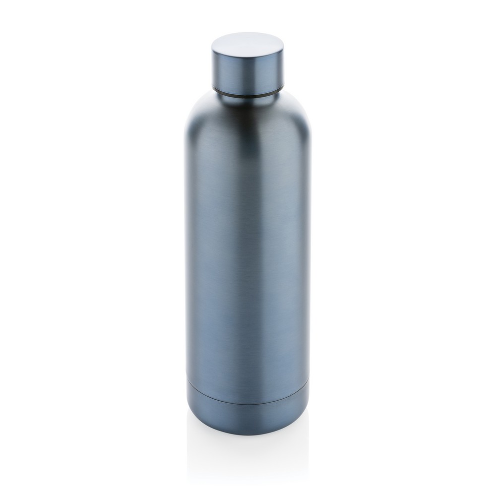 Butelka termiczna 500 ml, stal nierdzewna z recyklingu Niebieski P435.708 