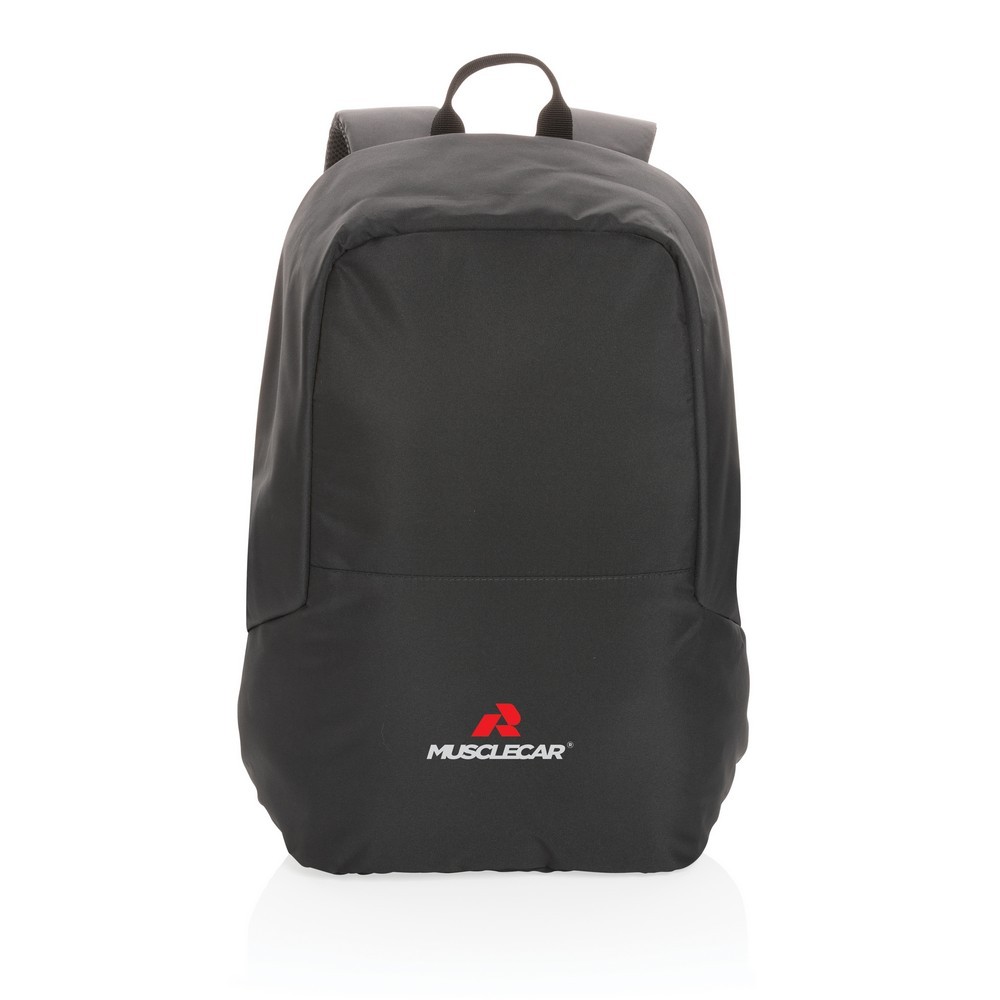 Plecak chroniący przed kieszonkowcami AWARE™ RPET Czarny P762.761 (6)