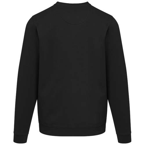Jasper organiczna bluza unisex z recyklingu o gramaturze 280 g/m² z okrągłym dekoltem i certyfikatem OCS Czarny 3956190A (3)