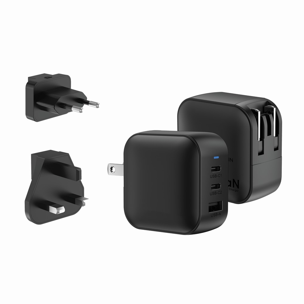 Ładowarka ścienna 70W Urban Vitamin Santa Cruz Czarny P301.9801 (2)