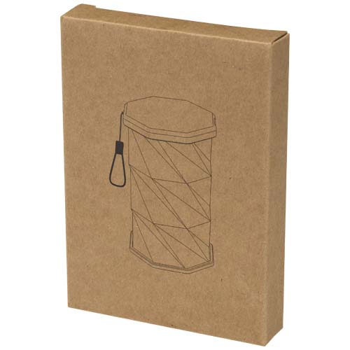 Celestia - rozkładana lampka stołowa wykonana z tworzywa sztucznego pochodzącego z recyklingu Czarny 12452190 (2)