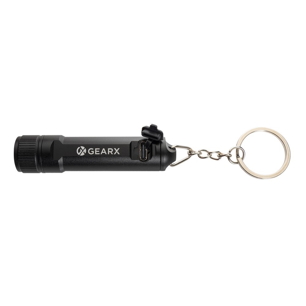 Brelok do kluczy, o wysokiej intensywności światła GearX Czarny P514.5001 (3)