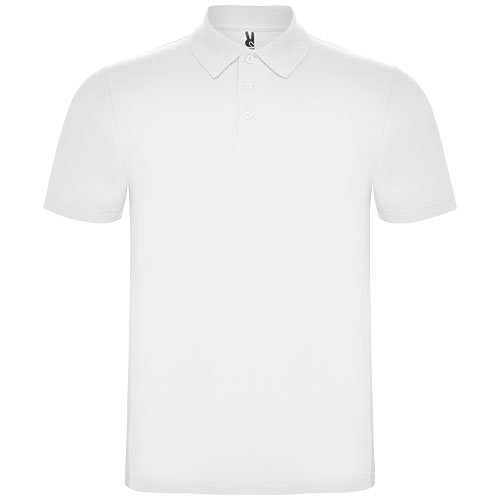 Austral koszulka polo unisex z krótkim rękawem Biały R66321Z5 