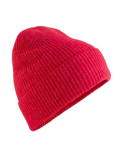 Czapka dzianinowa z domieszką wełny Red Marl CB388-1398319 