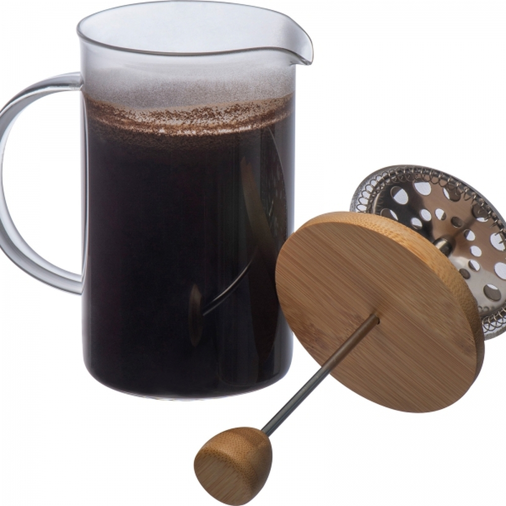 Dzbanek zaparzacz do kawy 600 ml NATHAN Przeźroczysty 8264066 (6)
