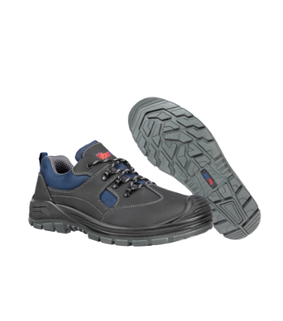 Polbuty męskie MS42 - Black Czarny S42-1080628 (3)