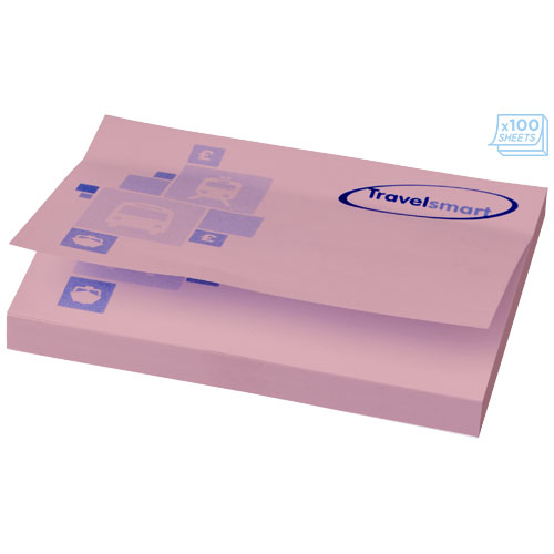 Karteczki samoprzylepne Sticky-Mate® 100x75 Jasny różowy 21094041 (3)