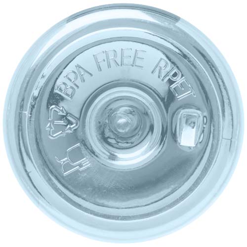 Sky butelka na wodę o pojemności 650 ml z tworzyw sztucznych pochodzących z recyklingu Chmurny błękit 10077791 (4)