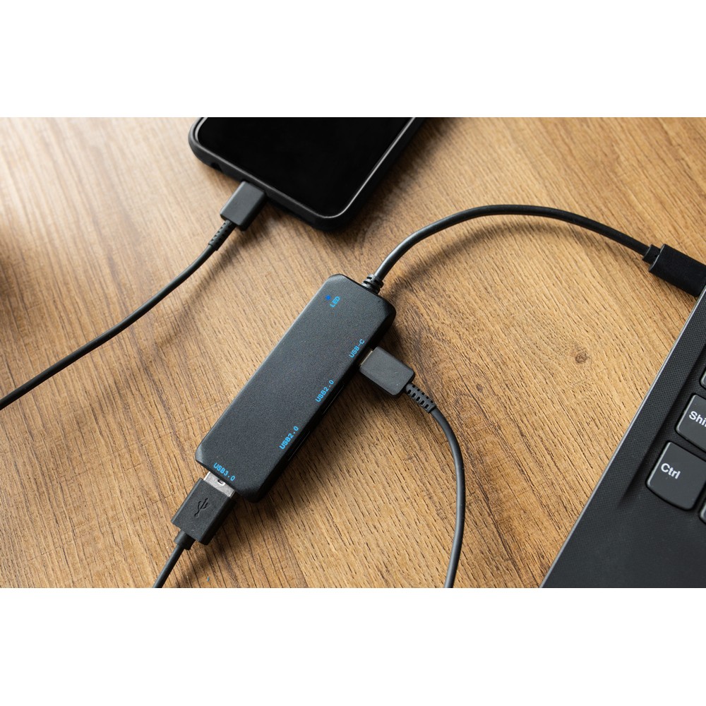 Hub USB i USB-C z RABS | Gerard Czarny V0018-03 (1)
