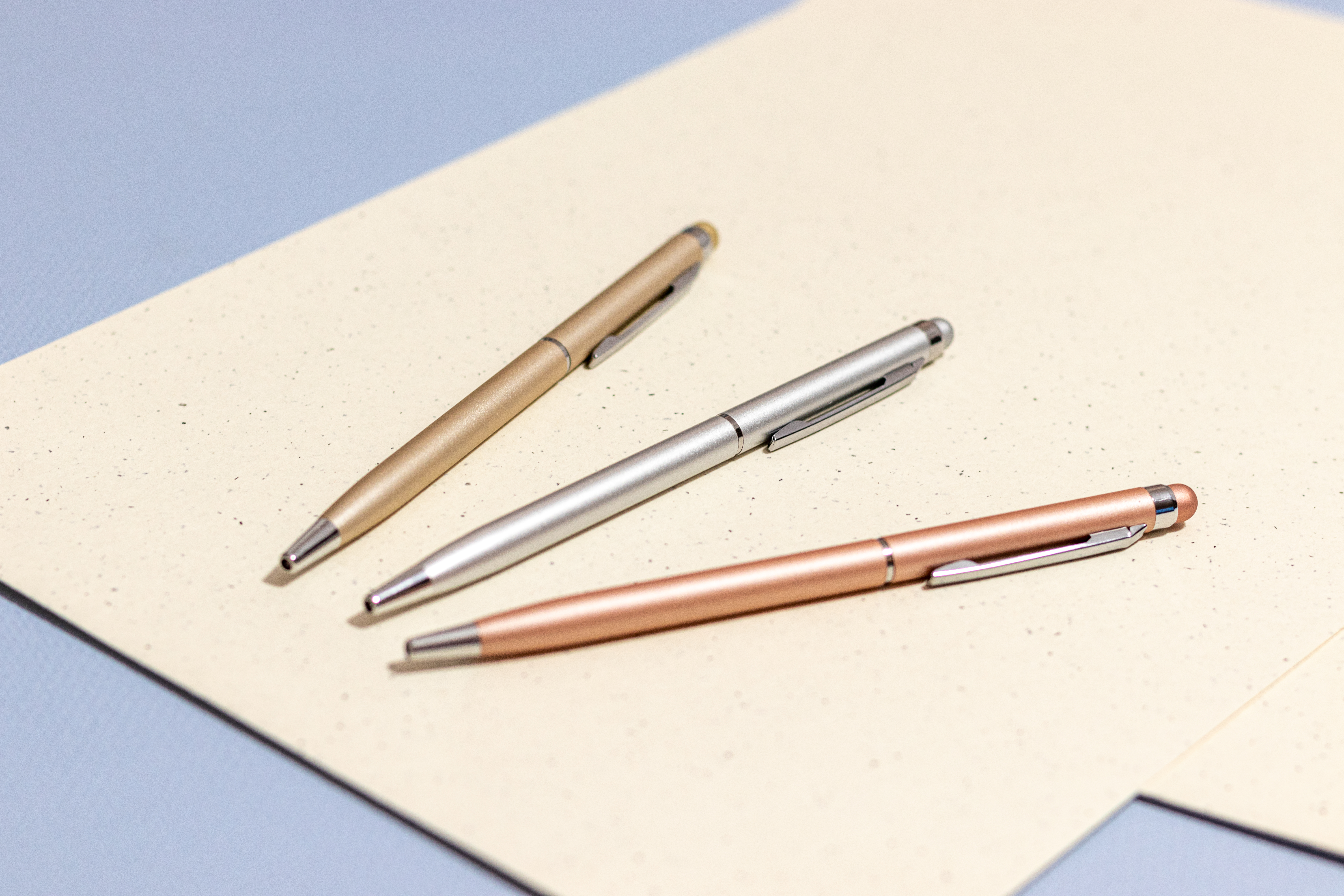 Długopis metalowy touch pen CATANIA Szary 297407 