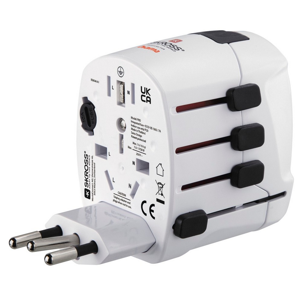 Adapter podróżny Skross for Hama Pro Biały VH050-02 (6)